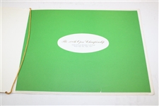 1971 Open Championship Portfolio of Six (6) Golfing Prints by JC Armitage