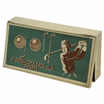 c.1940 Golf Themed F. Prochaska-A.S. Praha Empty Box
