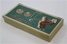 c.1940 'Golf' Themed F. Prochaska-A.S. Praha Empty Box