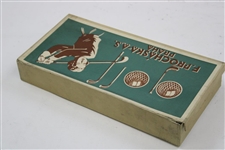 c.1940 'Golf' Themed F. Prochaska-A.S. Praha Empty Box