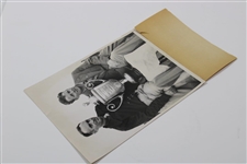 Paul Runyan & Jimmy Thomson w/The Rodman Wanamaker Trophy AP Press Photo 11/22/1936