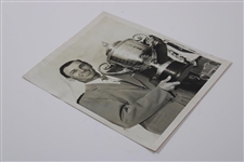 Ben Hogan with The Rodman Wanamaker Trophy Press Photo 5/26/1948