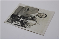 Ben Hogan with The Rodman Wanamaker Trophy Press Photo 5/26/1948