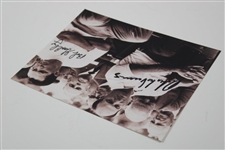 Bob Goalby & Roberto de Vicenzo Dual Signed Black & White 8x10 Photo JSA ALOA