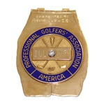 Gene Sarazens Personal 1959 PGA Diamond Studded Money Clip