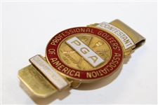 1963 PGA Championship at Dallas Athletic Club Contestant Badge - Jack Nicklaus Winner
