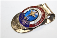 Jay Hebert's 1963 Ryder Cup Contestant Badge/Clip