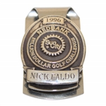 Nick Faldos 1996 Sun City Nedbank Million Dollar Golf Challenge Badge/Clip