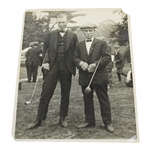 Chick Evans & Ben Sayers Champion of England Compete for US Open Press Photo