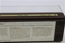 Classic Craftsman – The Evolution Of The Golf Ball Desk Top Display, Circa 1981