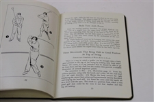 1935 'Rights And Wrongs Of Golf' Green Leather Cover Booklet
