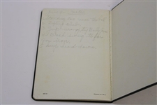 1935 'Rights And Wrongs Of Golf' Green Leather Cover Booklet