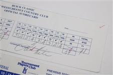 Crenshaw, Kite, Couples, Pavin, Coody & Trevino Signed Official 1998 Scorecards