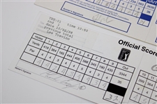 Crenshaw, Kite, Couples, Pavin, Coody & Trevino Signed Official 1998 Scorecards