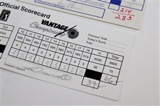 Crenshaw, Kite, Couples, Pavin, Coody & Trevino Signed Official 1998 Scorecards