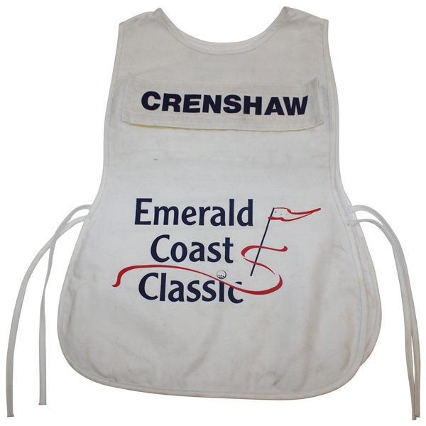 Ben Crenshaw Emerald Coast Classic Caddy Bib - Linn Strickler Collection