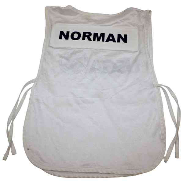 Greg Norman USGA Caddy Bib - Linn Strickler Collection