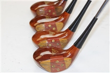 MacGregor Tourney Rec No M43 Driver, 2 Wood, 3-Wood & 4-Wood