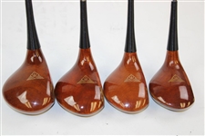 MacGregor Tourney Rec No M43 Driver, 2 Wood, 3-Wood & 4-Wood