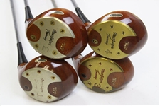 MacGregor Tourney Rec No M43 Driver, 2 Wood, 3-Wood & 4-Wood