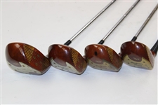 MacGregor Tourney Rec No M43 Driver, 2 Wood, 3-Wood & 4-Wood