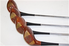 MacGregor Tourney Rec No M43 Driver, 2 Wood, 3-Wood & 4-Wood