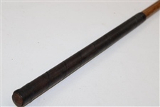 AG Spalding Bros Brassie Or 2 Wood B-54 Fancy Face Pat'D 1909 & 1926 Left Handed Repaired Shaft