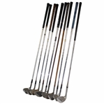 Ten (10) Vintage Wedges, Exploder, Sandy Andy, Pitching Blaster