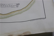 Original 1924 The Old Course St. Andrews Aerial Map Surveyed & Depicted by MacKenzie