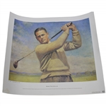 Ltd Ed AP USGA Bobby Jones Print from Thomas Stephens Original Painting