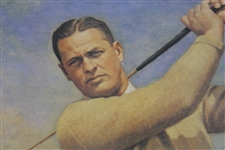 Ltd Ed AP USGA Bobby Jones Print from Thomas Stephens Original Painting