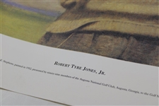 Ltd Ed AP USGA Bobby Jones Print from Thomas Stephens Original Painting