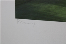 Prairie Dunes Country Club Hole No. 8 - 430 Yards - Par 4 Print - Framed