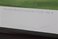 Prairie Dunes Country Club Hole No. 8 - 430 Yards - Par 4 Print - Framed