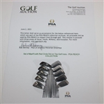 Set of MaxFli with Red Circle Dot on Toe Golf Irons - PGA REACH COLLECTION