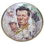 Gary Player Signed Ltd Ed 1992 Sports Impressions Platinum Edition Plate #1039 JSA ALOA