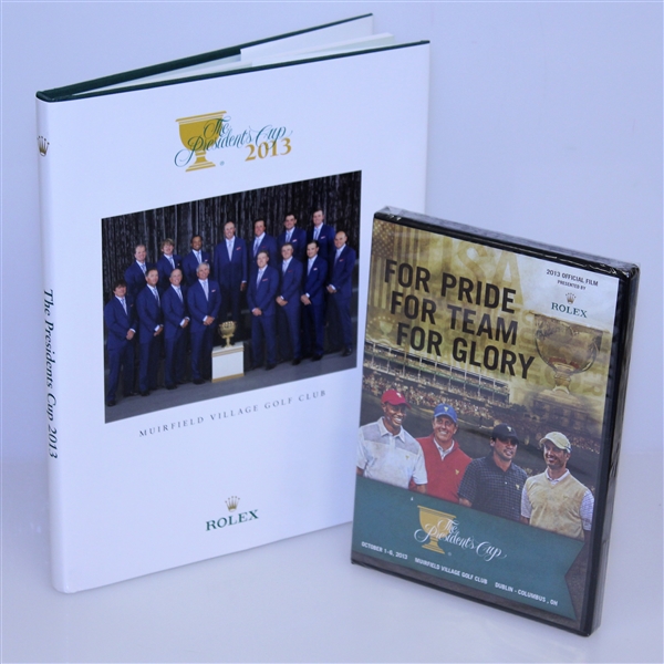 2013 The Presidents Cup at Muirfield Village Book & DVD Sponsored by Rolex