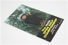 1975 OPEN Championship at Carnoustie Official Program with Wednesday & Friday Draw Sheets