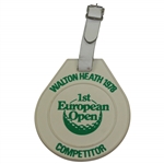 Barry Jaeckels 1978 Walton Health 1st European Open Competitor Bag Tag