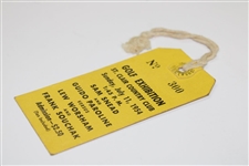 1954 Snead/Paroline vs. Worsham/Souchak Golf Exhibition at St. Clair CC Ticket #300