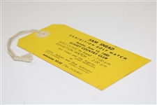 1960 Sam Snead Exhibition Golf Match at Sunset Country Club Ticket