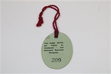1960 Canada Cup at Portmarnock Golf Club Temporary Member Ticket #209