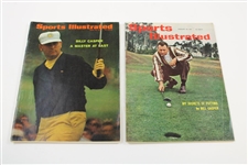 Billy Casper Signed 1966 Golf World w/Two Unsigned Sports Illustrateds (1961 & 1970) JSA ALOA