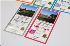 2001 PGA Championship at Atlanta Athletic Club Wednesday-Sunday Tickets