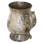 Classic Kent Silver Plate Thunderbird Logo 'Pebble Beach Closed' Pitcher