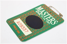 1991 Masters Tournament SERIES Badge #A09337