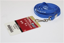 2011 Senior PGA Championship at Valhalla Caddie Badge (John Jacobs) - Bob Burns Collection