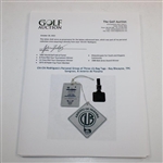 Chi-Chi Rodriguez's Personal Group of Three (3) Bag Tags - Key Biscayne, TPC Sawgrass, & Anierto de Panama