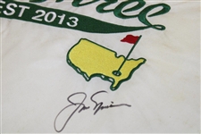 Jack Nicklaus & Gary Player Signed 2013 Masters Par 3 Embroidered Flag JSA ALOA