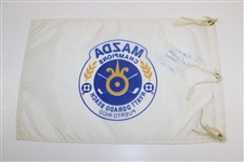 Dave Hill Signed Mazda Champions at Hyatt Dorado Beach Flag - Personalized to Wayne JSA ALOA